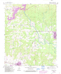 Wright City 1962 topographic map thumbnail