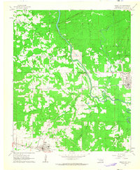 Wright City 1962 topographic map thumbnail