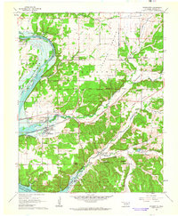 Wyandotte 1961 topographic map thumbnail