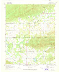 Yanush 1971 topographic map thumbnail