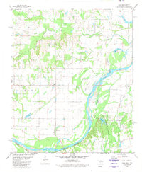 Yuba 1980 topographic map thumbnail