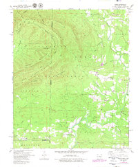 Zafra 1958 topographic map thumbnail