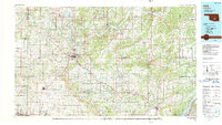 Ada 1990 topographic map thumbnail
