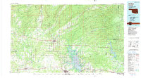 Antlers topographic map thumbnail
