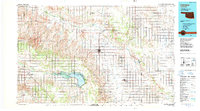 Fairview 1986 topographic map thumbnail