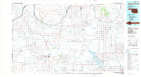 Foss Reservoir 1984 topographic map thumbnail