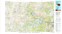 Keystone Lake topographic map thumbnail
