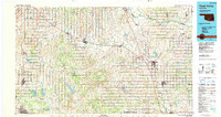 Pauls Valley 1986 topographic map thumbnail