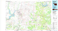 Pawhuska 1985 topographic map preview