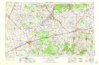Big Spring 1954 topographic map thumbnail