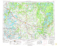 Brainerd 1953 topographic map thumbnail