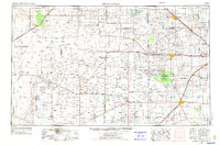Brownfield 1954 topographic map thumbnail