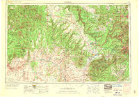Cortez 1956 topographic map thumbnail