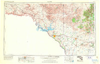 Del Rio 1958 topographic map thumbnail