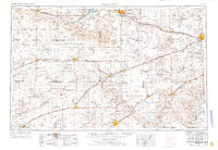 Dodge City 1955 topographic map thumbnail