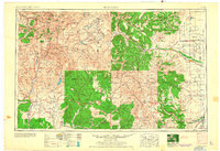 Durango 1953 topographic map preview