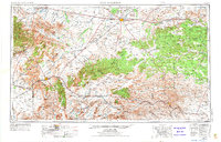 Fort Stockton 1954 topographic map thumbnail