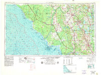 Gainesville 1954 topographic map thumbnail
