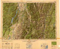 Glens Falls 1950 topographic map thumbnail