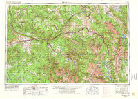 Leadville 1957 topographic map thumbnail
