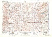 Limon 1954 topographic map thumbnail