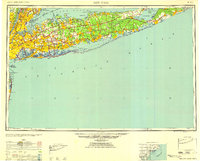 New York 1958 topographic map thumbnail
