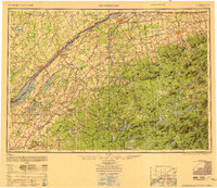 Ogdensburg 1951 topographic map thumbnail