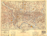 Paducah 1954 topographic map thumbnail