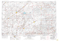 Perryton 1954 topographic map preview