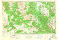 Prescott 1954 topographic map thumbnail