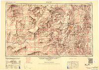 Prescott 1950 topographic map thumbnail