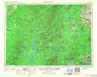 Presque Isle 1954 topographic map thumbnail