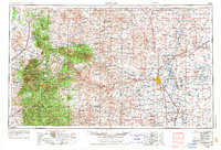 Roswell 1955 topographic map thumbnail