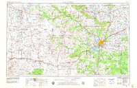 San Angelo 1954 topographic map thumbnail
