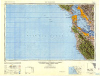 San Francisco 1947 topographic map thumbnail
