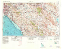 Santa Ana 1959 topographic map thumbnail