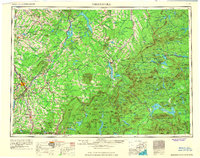 Sherbrooke 1966 topographic map thumbnail