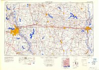 Shreveport topographic map thumbnail