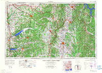 Tupelo 1984 topographic map thumbnail