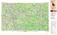 Waycross topographic map thumbnail