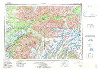Anchorage 1962 topographic map thumbnail