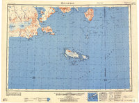 False Pass 1949 topographic map preview