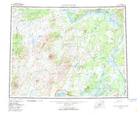 Kantishna River 1952 topographic map thumbnail