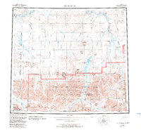 Killik River 1956 topographic map thumbnail