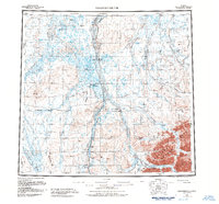Sagavanirktok 1958 topographic map thumbnail