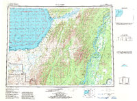 Unalakleet 1952 topographic map thumbnail
