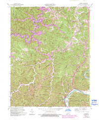 Adams 1971 topographic map thumbnail