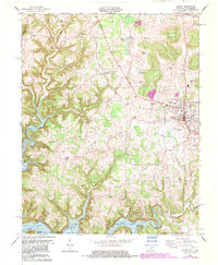 Albany 1978 topographic map thumbnail