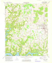Albany 1978 topographic map thumbnail