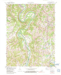 Alexandria 1981 topographic map thumbnail
